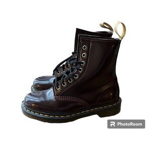 Dr. Martens Vegan 1460 Cherry Lace-up Boots Size 6